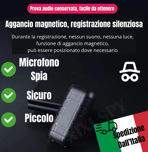 Registratore mini micro - , spia